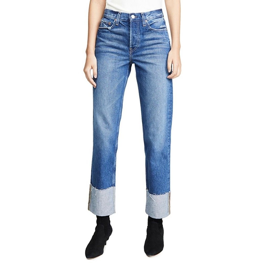 New Trave Berit Relaxed Straight Cuffed Jean 31 View 2